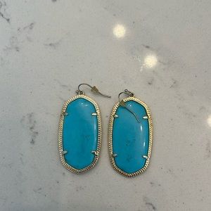 Teal Kenda earrings